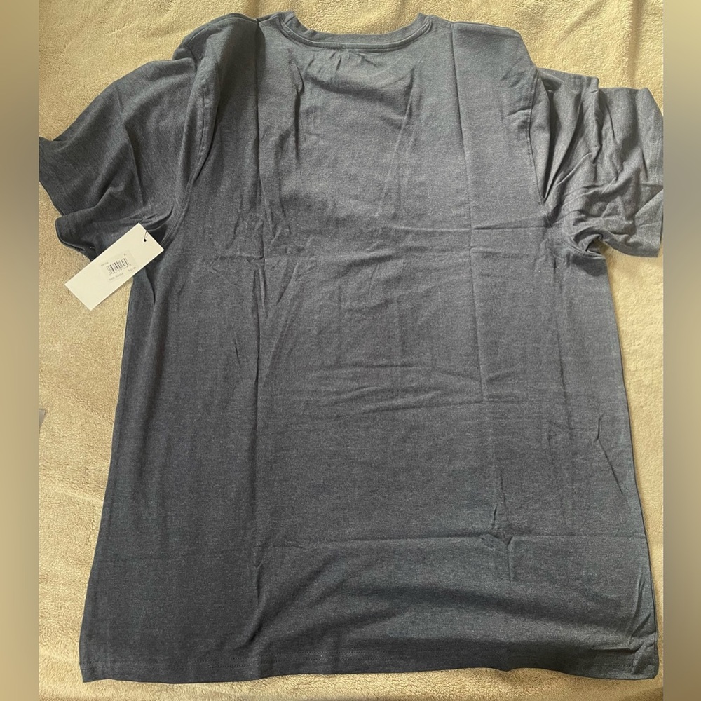 French Connection Dark Blue Graphic Tee - Picture 2 of 3